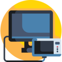 electronics,computer,monitor,photo camera,data transfer,cable,synchronization,electric device